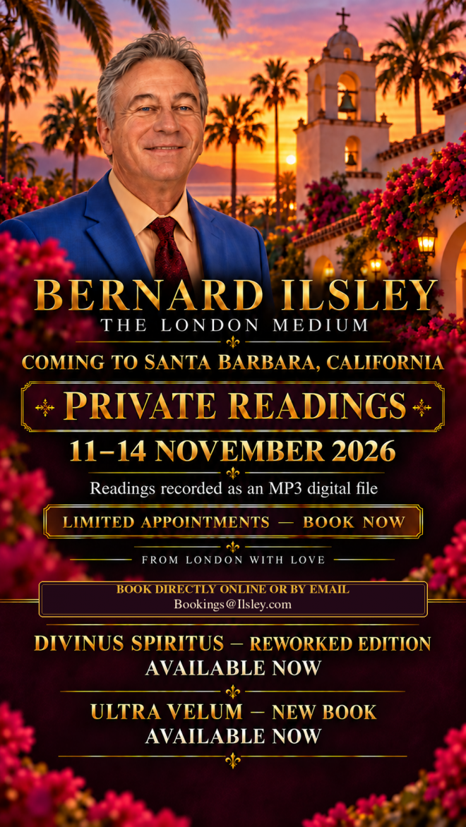 Private Readings with Bernard Ilsley — Santa Barbara, California